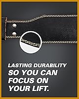 Vista 6 de Harbinger Harbinger Padded Leather Belt Black