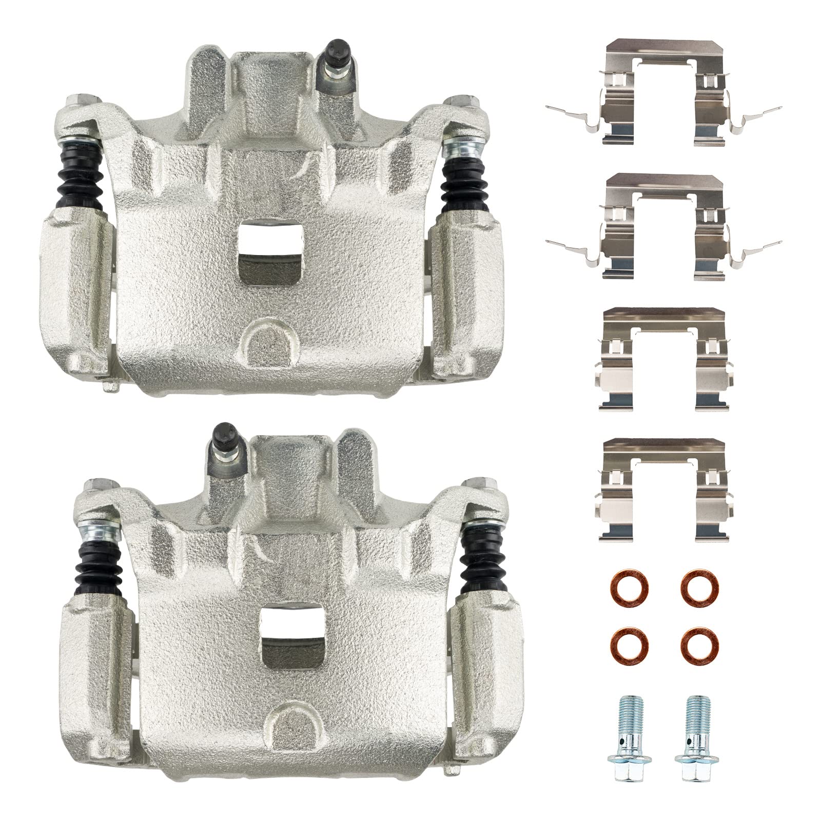 PHILTOP Front Brake Caliper Compatible with 2002-2006 Altima, 2002-2003 Maxima, 2002-2004 I35, 19-B2690, 19-B2691