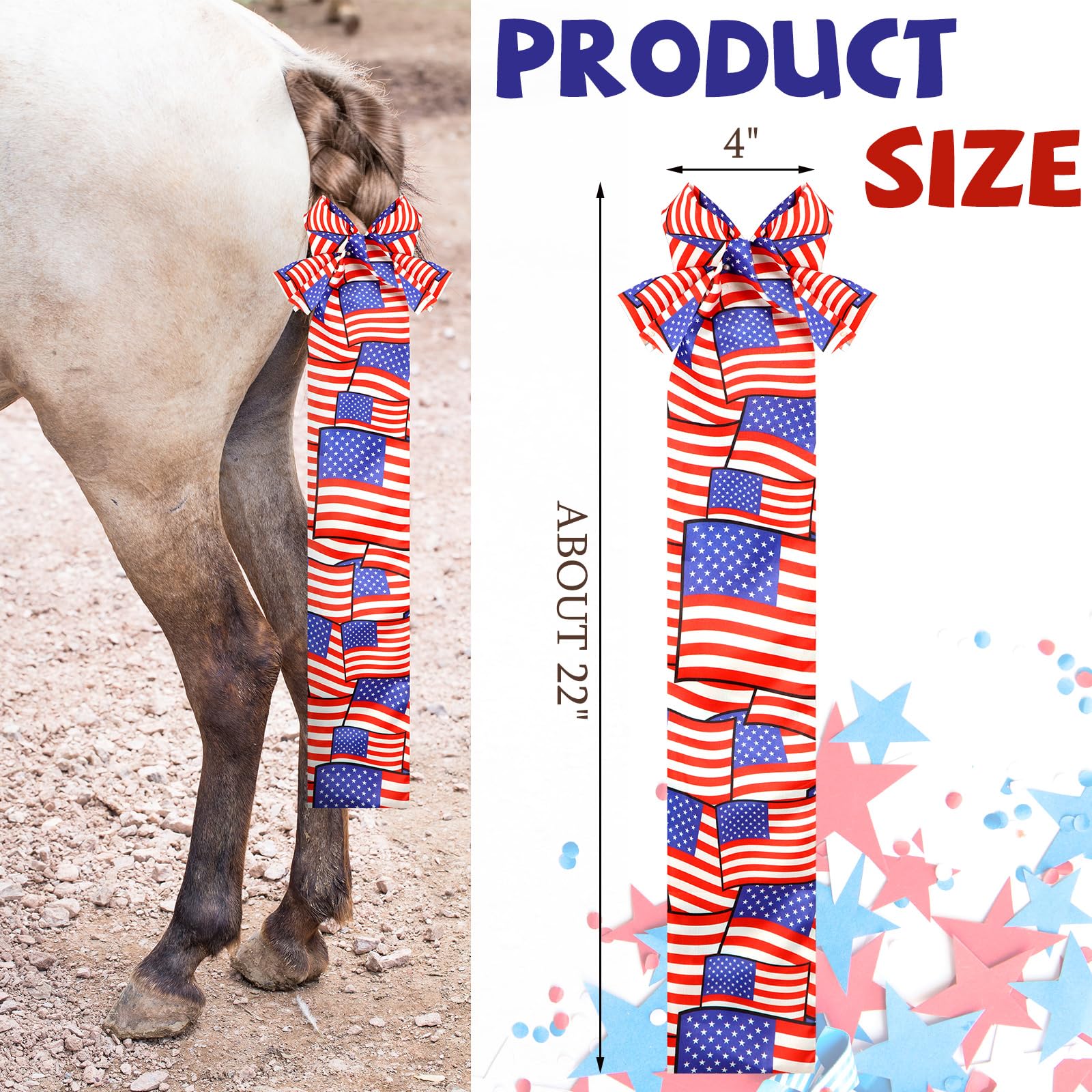 Huhumy 6 bolsas de cola de caballo, transpirables, con protección de cola de caballo, 2 correas de cierre, suministros de aseo para evitar que la cola se rompa la suciedad, 6 diseños (estilo moderno)