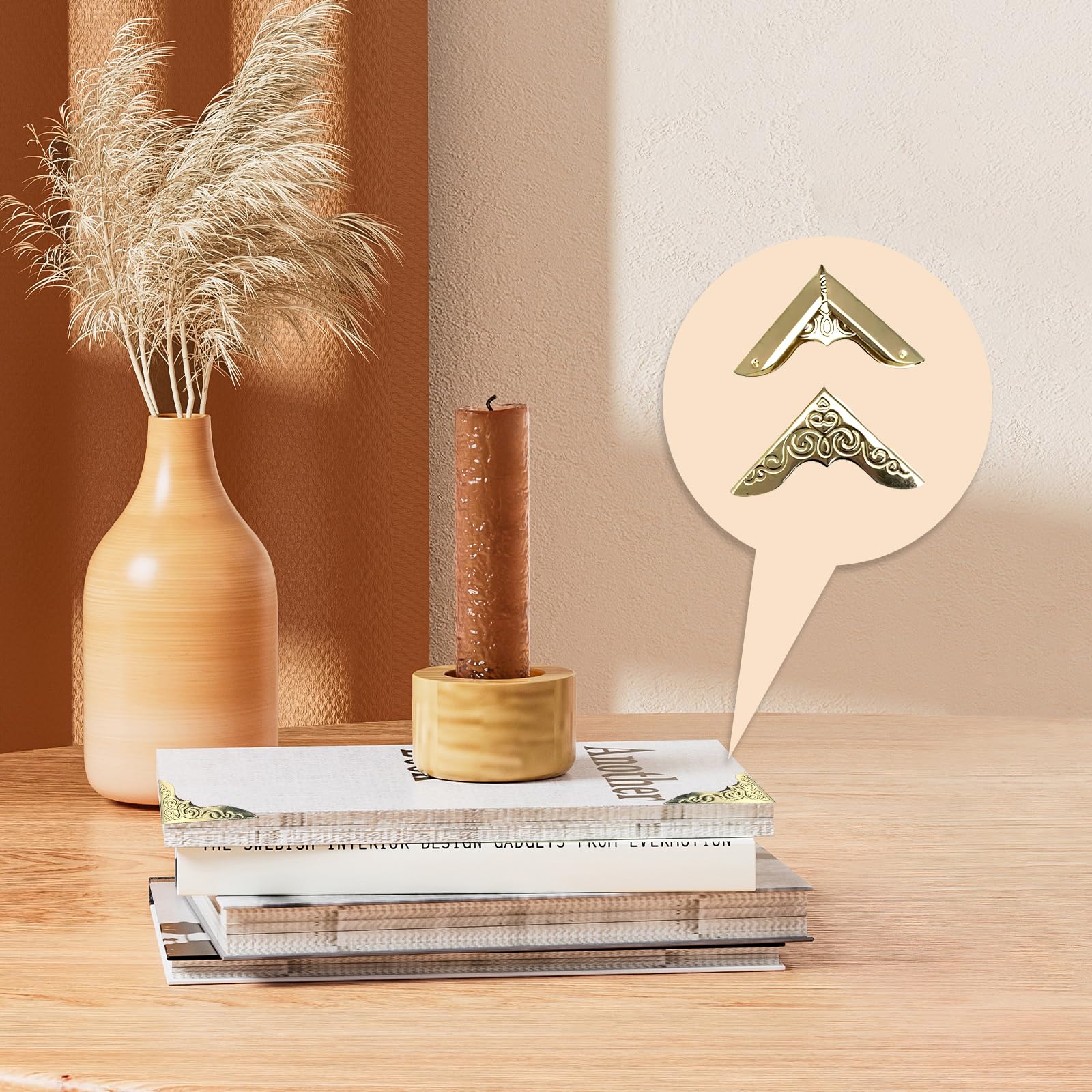Book Corner Protectors Corner Protector Metal Book Box Corners Cover Protectors Decorative Album Trim P Photo Corner Stickers