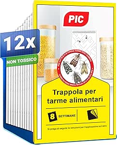 ANTITARME ALIMENTARI 2 pezzi - DURATA fino a 3 mesi. DF 6133074