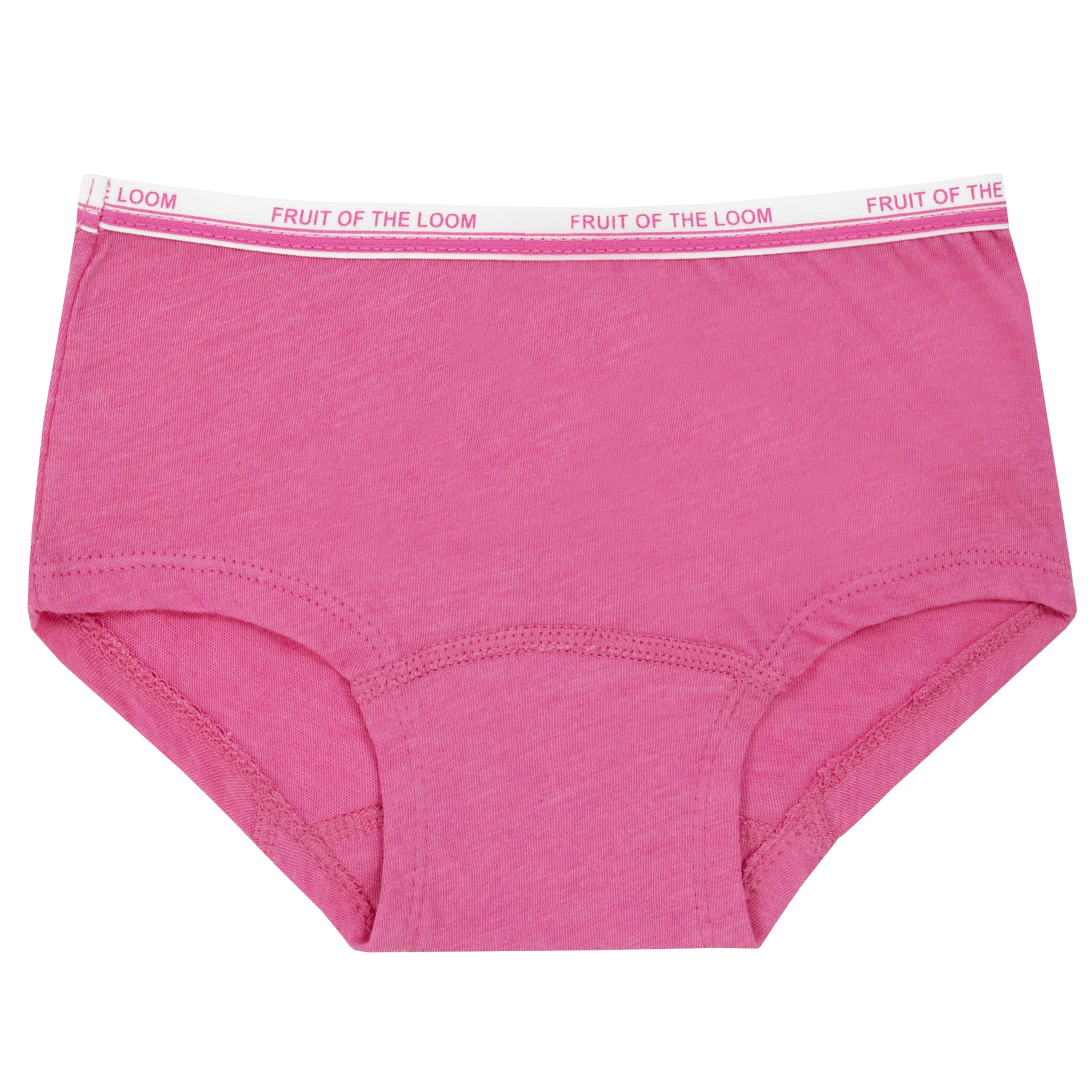 Fruit of the Loom Dziewczęce bawełniane szorty bielizna chłopięce krótkie majtki (11 sztuk)