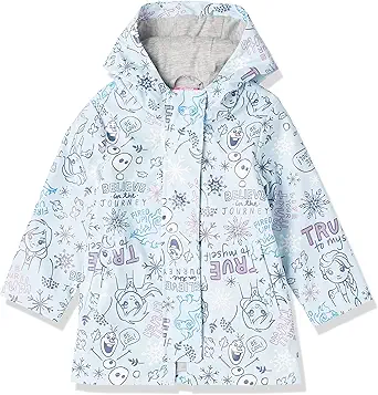 Amazon Essentials Disney | Marvel | Star Wars | Frozen | Princess Girls and Toddlers' Raincoat (Previously Spotted Zebra)