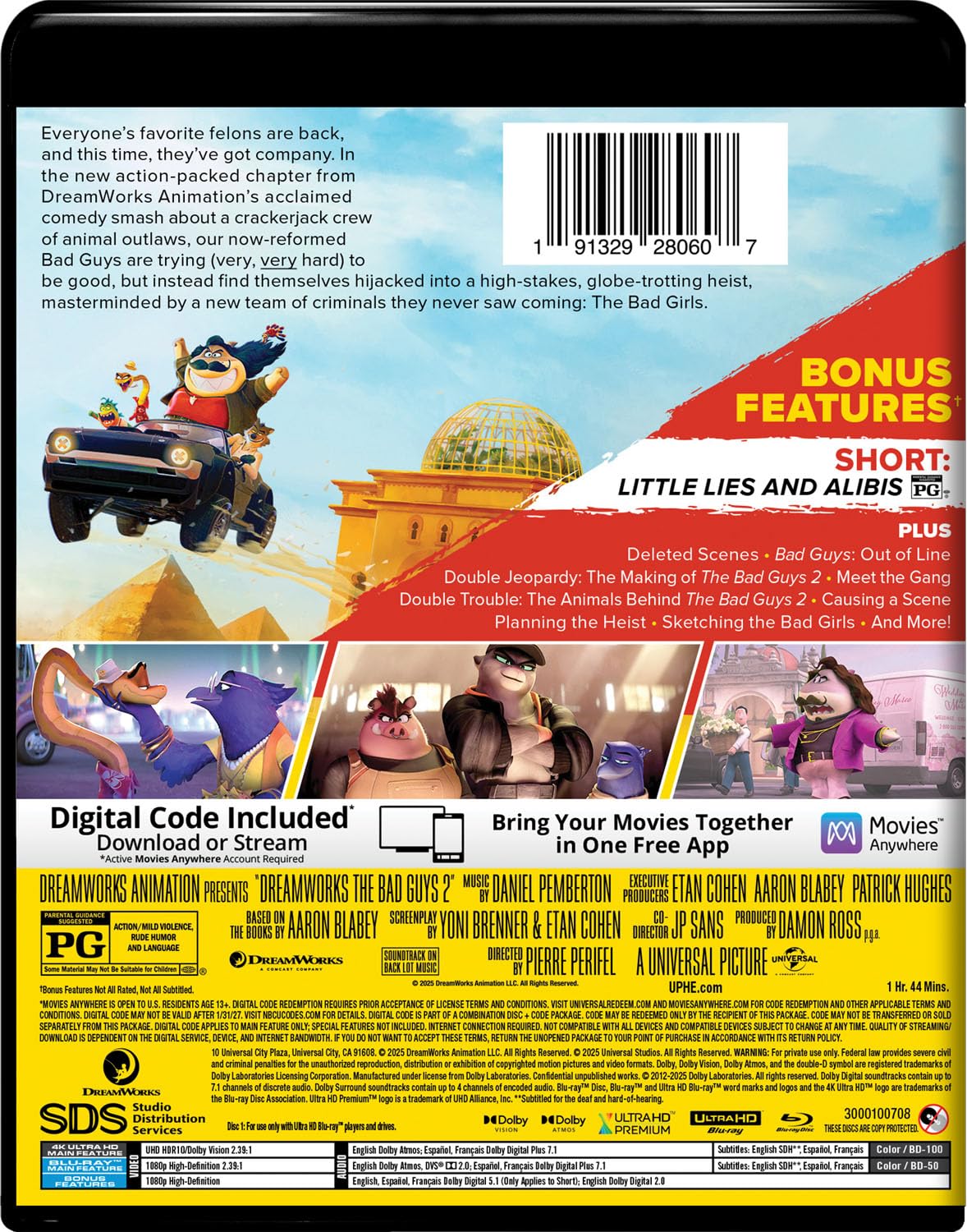 The Bad Guys 2 - Collector's Edition 4K Ultra HD + Blu-ray + Digital image 3