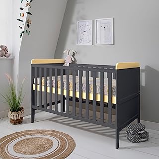 Tutti Bambini Rio Baby Cot Bed with Cot Top Changer - 2-in-1