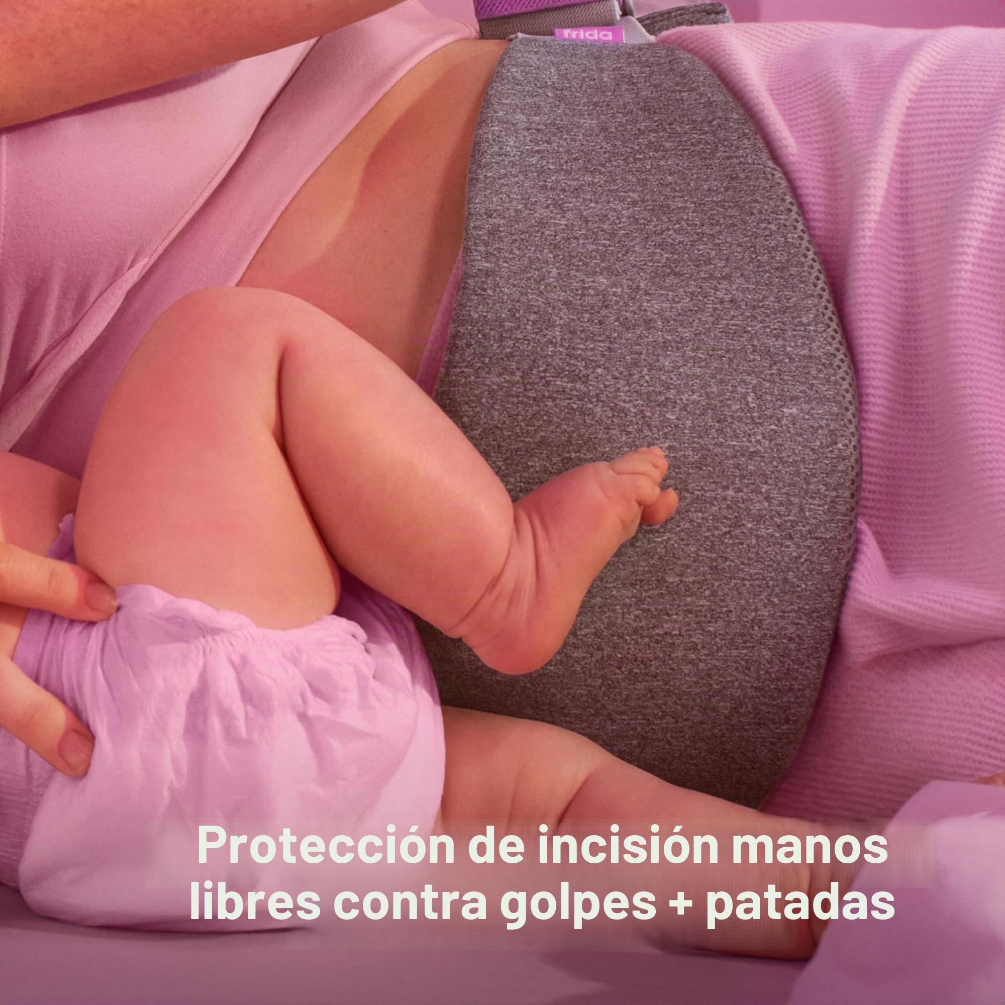Frida Mom Banda de Recuperación de Cesárea | Protector de Incisión Postoperatoria con Terapia de Calor y Frío | Soporte Abdominal Postparto