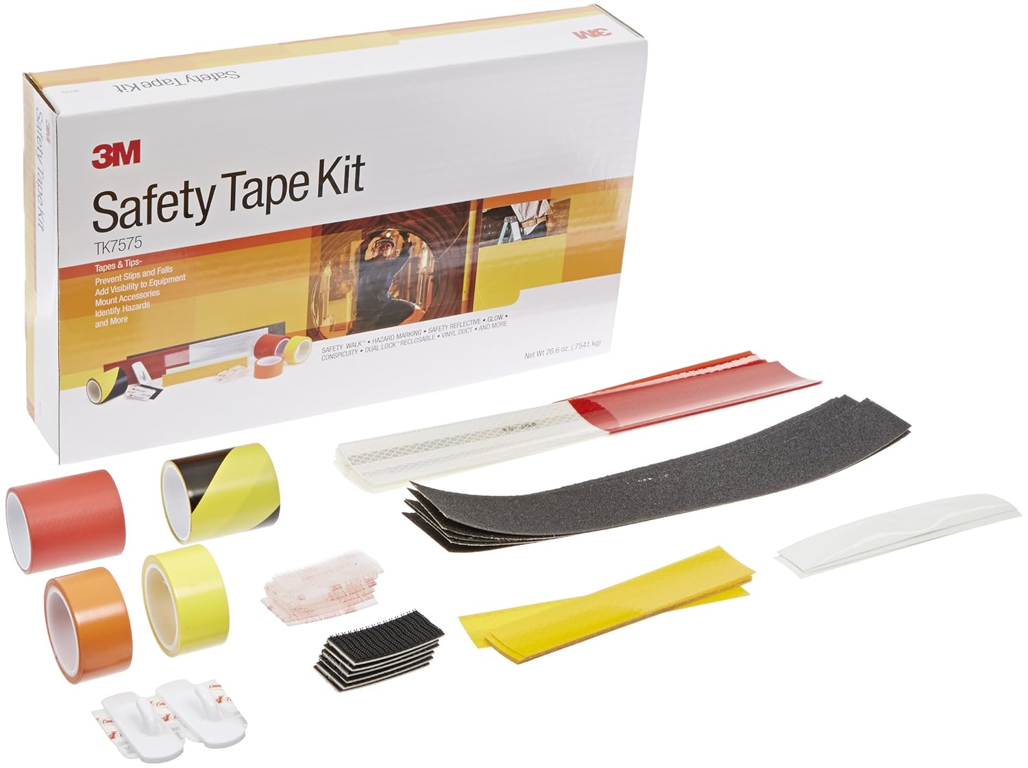 TapeCase Industrial Safety Tape Kit Masking Tape Tools