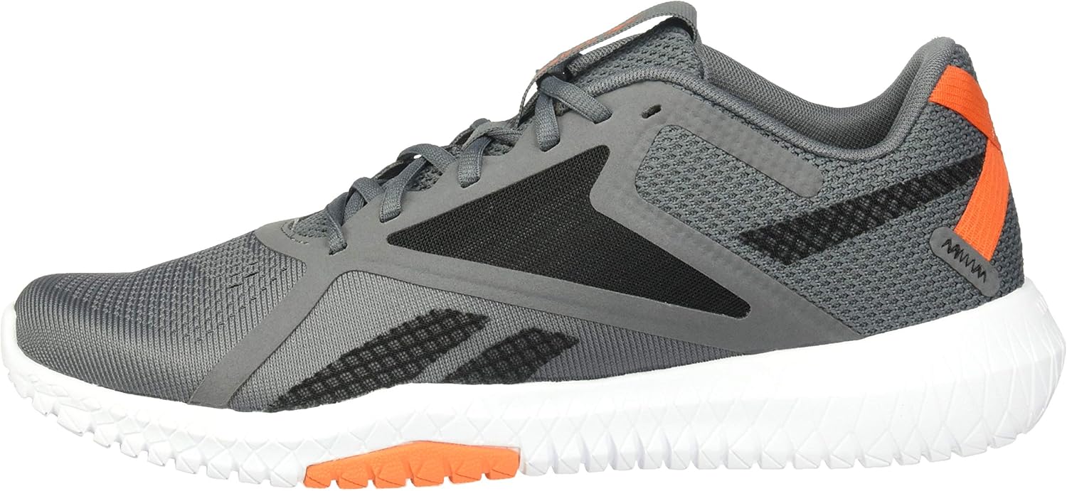 Reebok Men's FLEXAGON Force 2.0 Athletic Shoe, Cold Grey/Black/FIEORA, 11 M US - Image 8