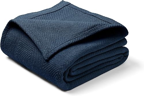 Miniatura 2 de Mantas de tamaño Queen para cama, mantas de cama 100% algodón, tamaño Queen, manta de cama Queen (90 x 90 pulgadas), manta tamaño queen, mantas