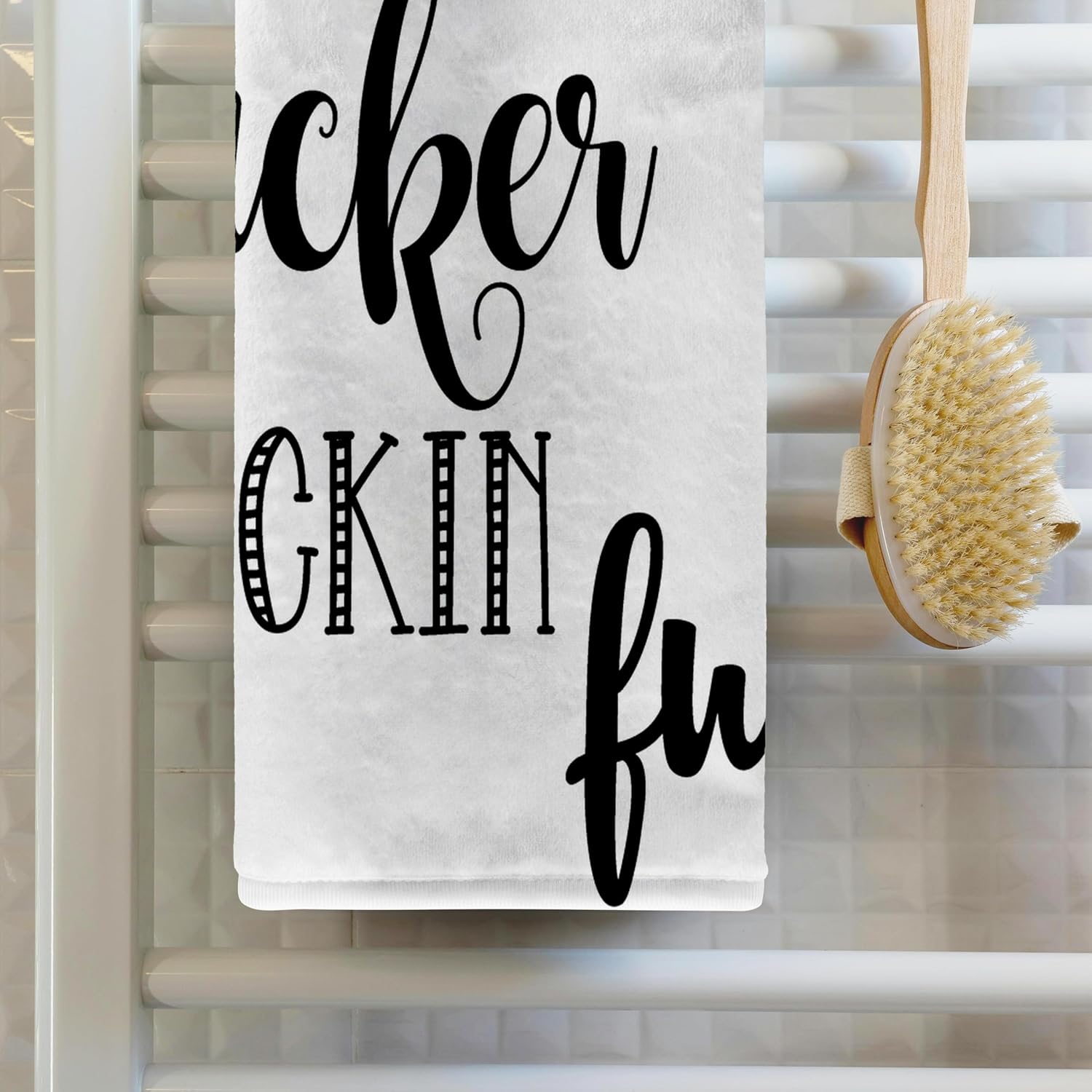3dRose Fuck - Funny Gift for Adult 22x30 Bath Hand Pool Towel