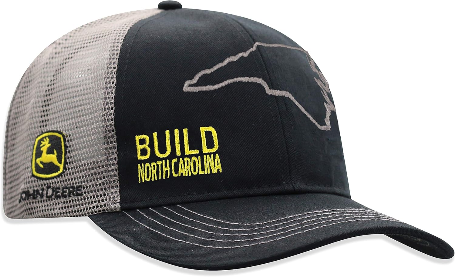 Miniatura 2 de John Deere Build State Pride - Gorra negra y gris, Amarillo, gris