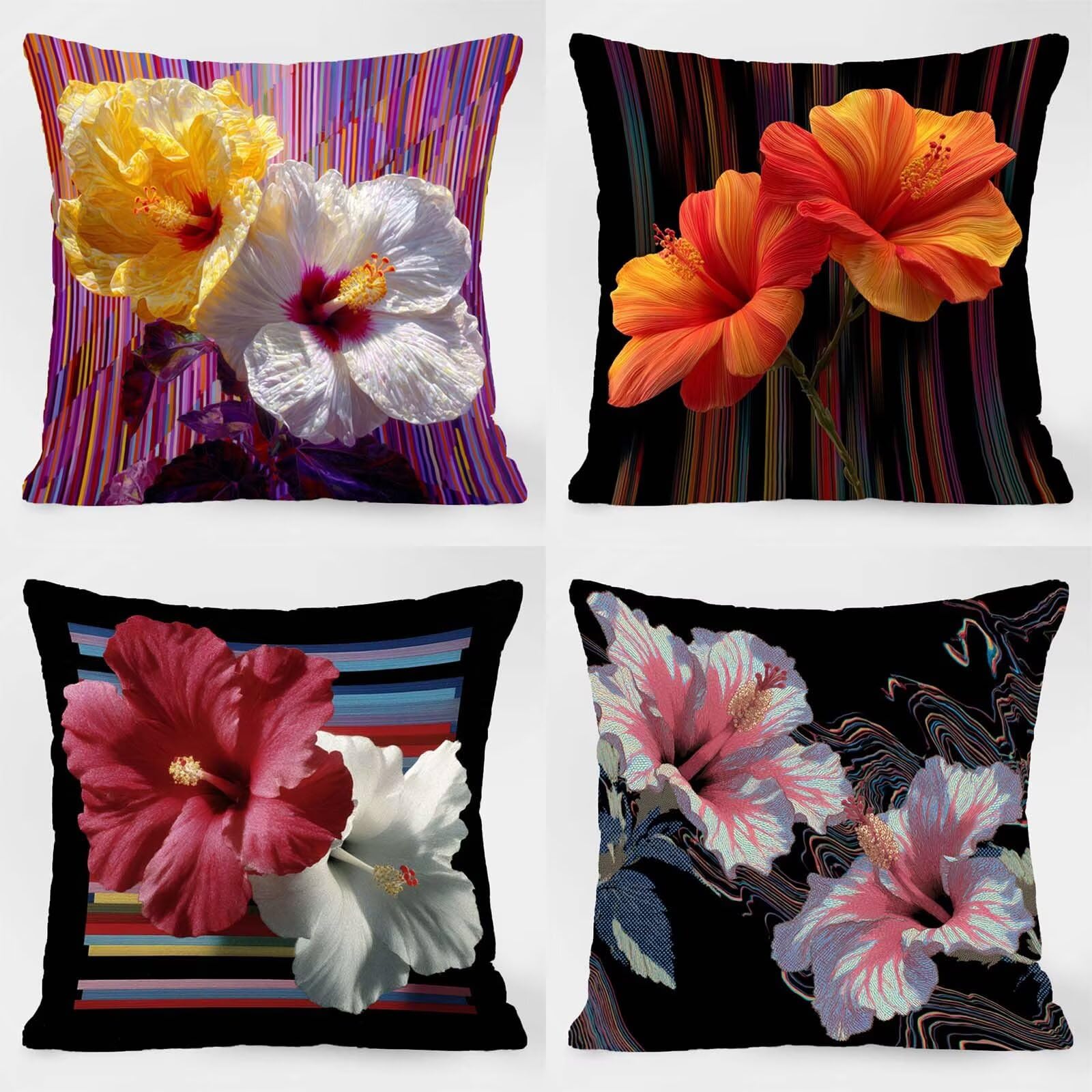 Protège oreiller pour canapé imperméable résolvant l'humidité : housse de coussin 40x40cm lot 4