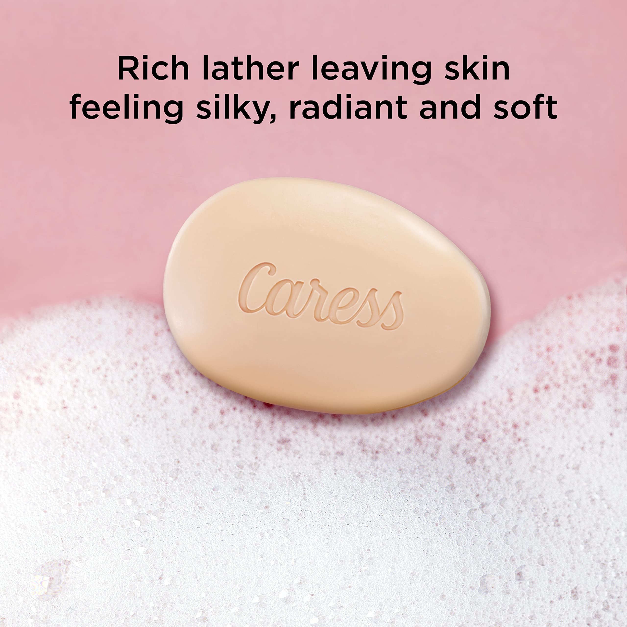 Caress Beauty Bar, codzienny jedwab 113 g, 6 batonów