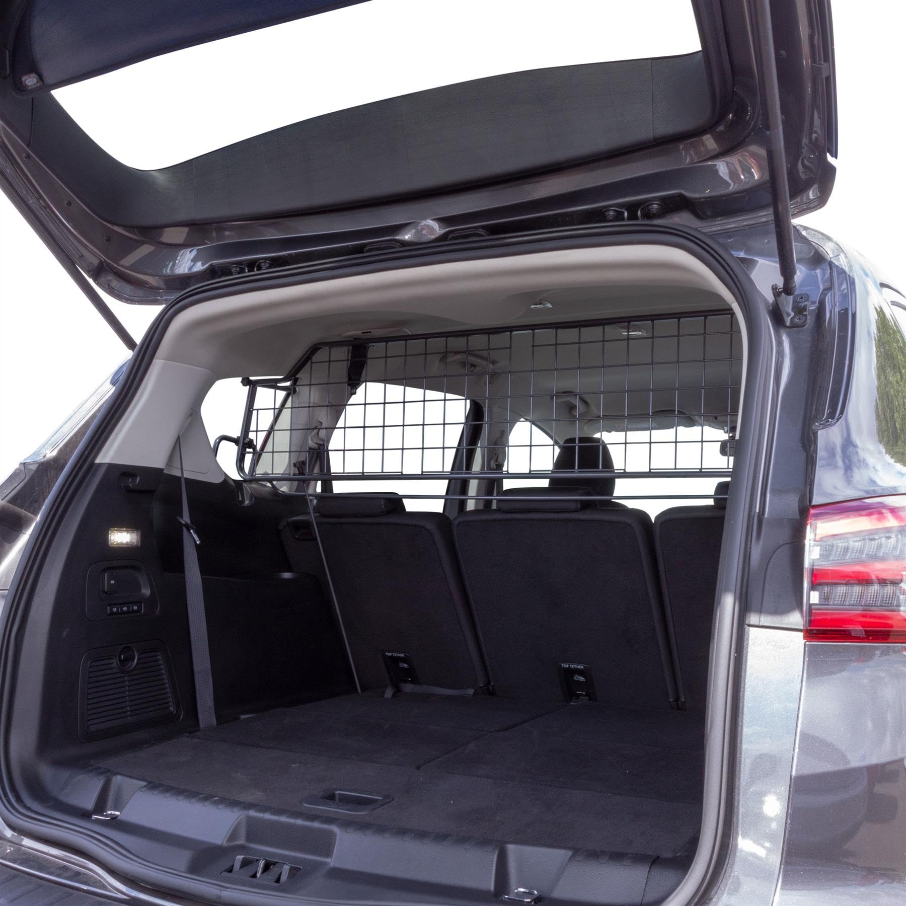 Travall Guard Hundegitter Kompatibel Mit Ford S-Max (Ab 2015) TDG1490 - Maßgeschneidertes Trenngitter in Original Qualität