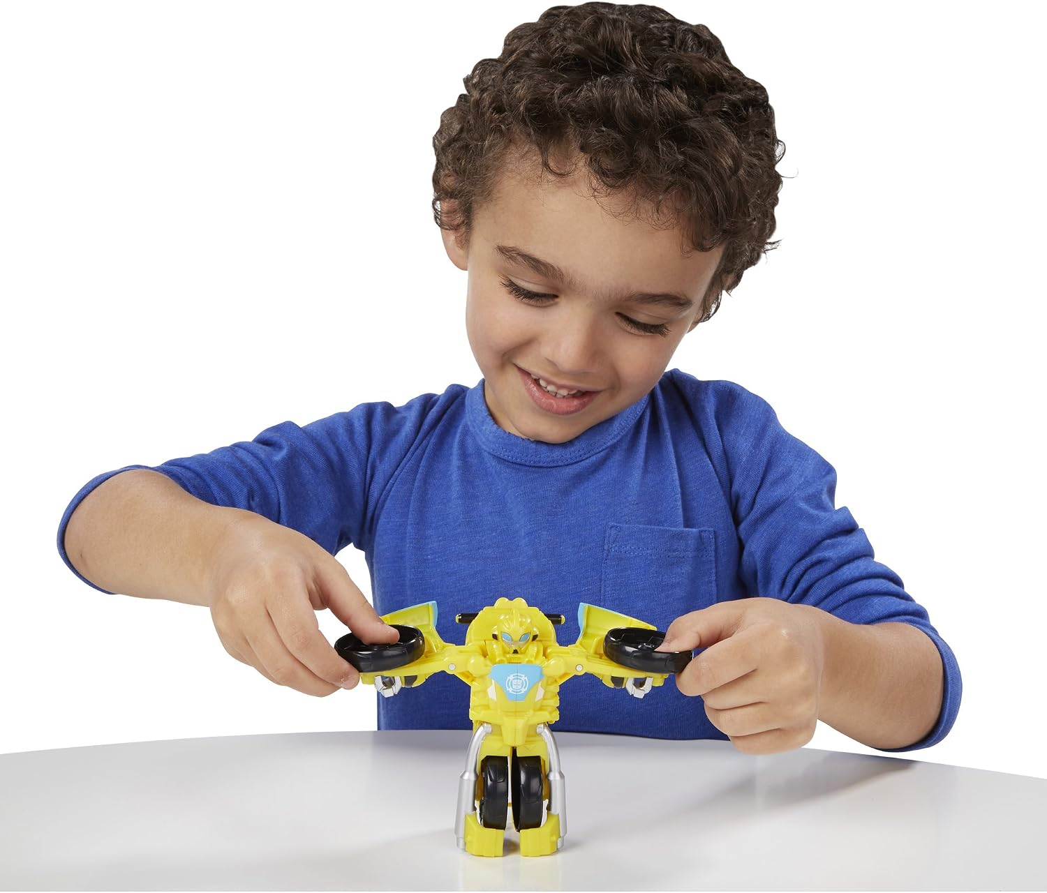 Playskool Heroes, Transformers Rescue Bots, Bumblebee Figure (Motorcycle)