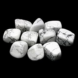Howlite Tumble Stone (20-25mm) - Single Stone