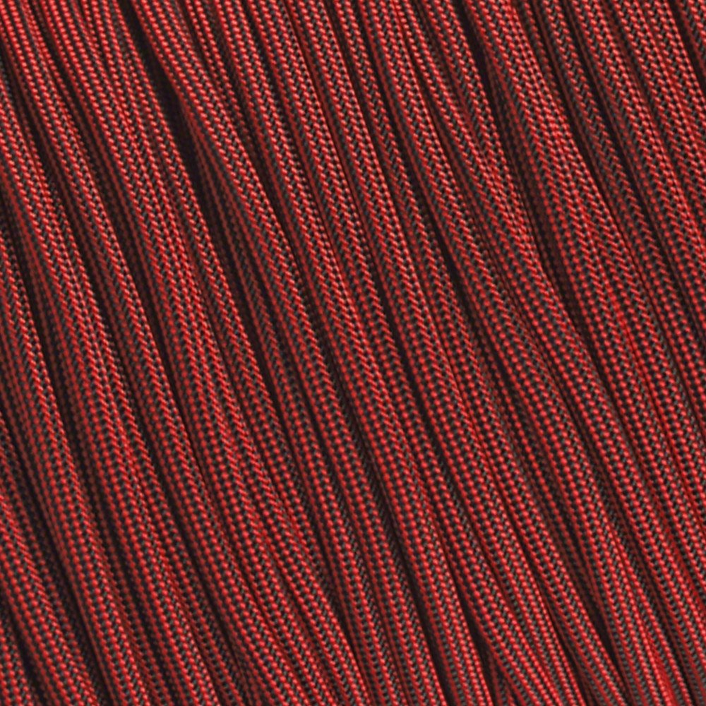 West Coast Paracord Multi Color Nylon Military Paracord 550 Type III 7 Strand Utility Cord Rope - 100 Foot Hanks (Licorice)