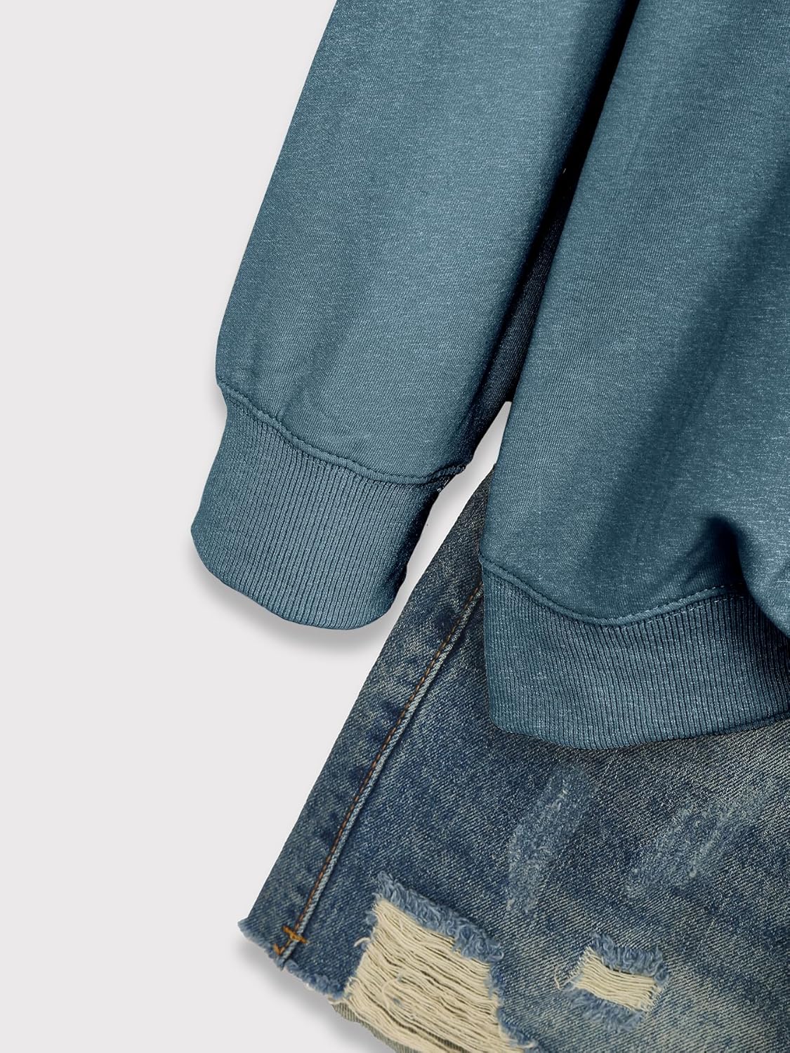 Coffee Weather Sweatshirt Women Crewneck Fall Season Long Sleeve Cozy Weather Casual Loose Coffee Lover Pullover - Image 5