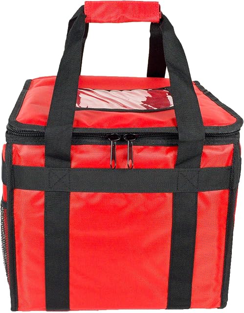 Hot Food Pizza Takeaway Restaurant Delivery Bag Thermal Insulated 32x32x30cm
