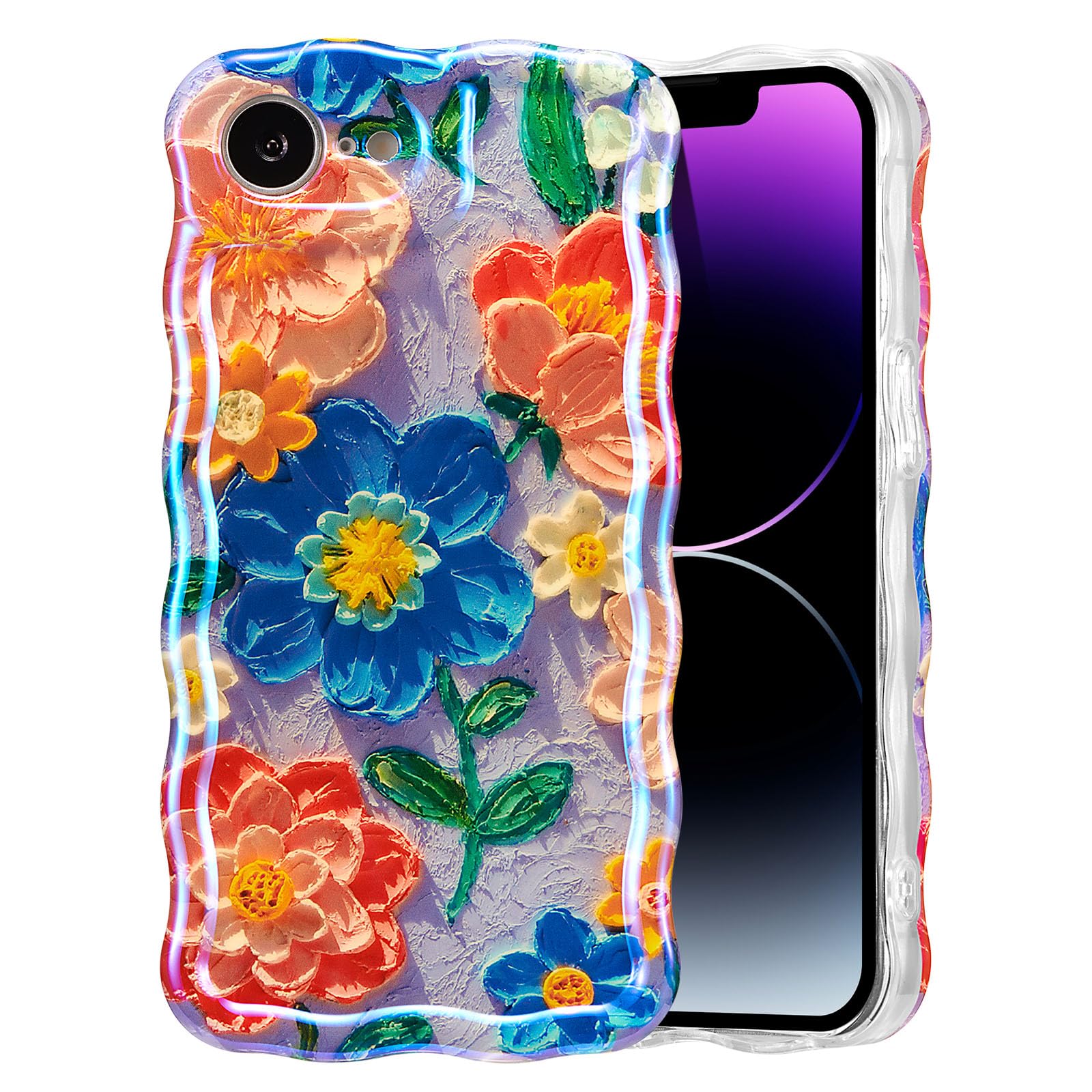 Coque iPhone 16e antichoc durable à bord ondulé ergonomique - 8