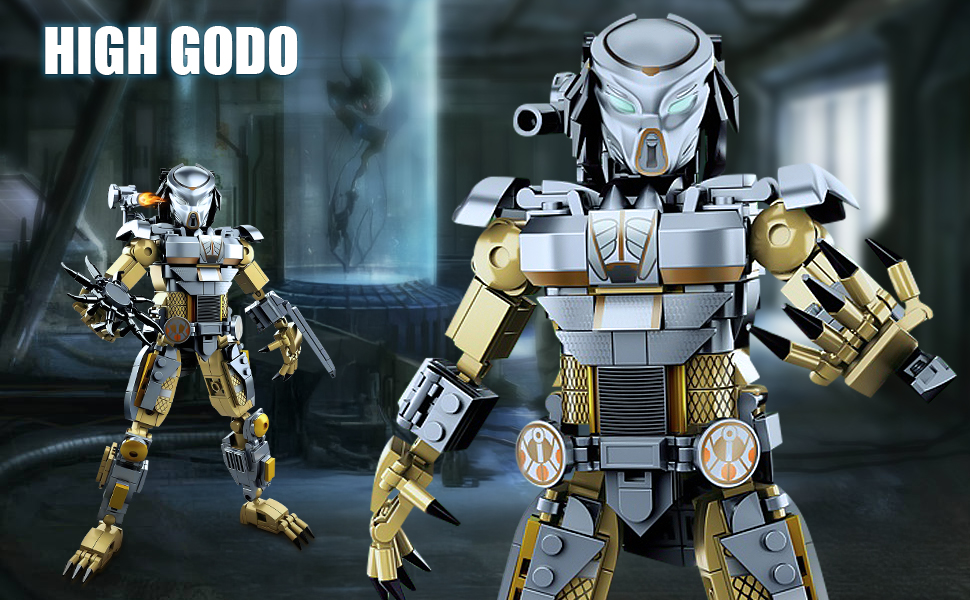 Amazon.com: HIGH GODO Xenomorph Warrior Building Sets for Adult