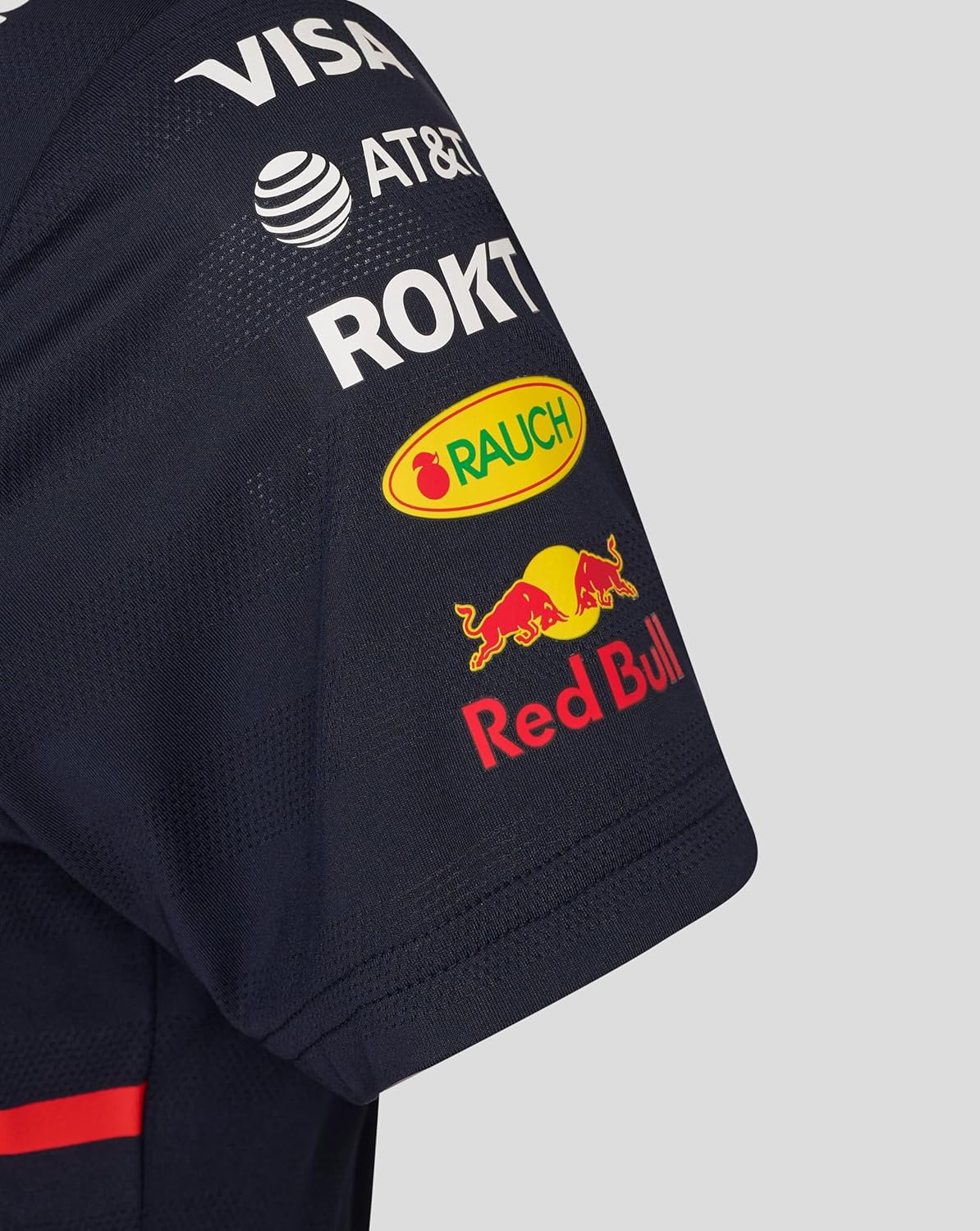 Castore Oracle Women’s Red Bull Racing Set Up T-Shirt | Official Red Bull F1 Racing Shirt with Team & Sponsor Logos - Image 3
