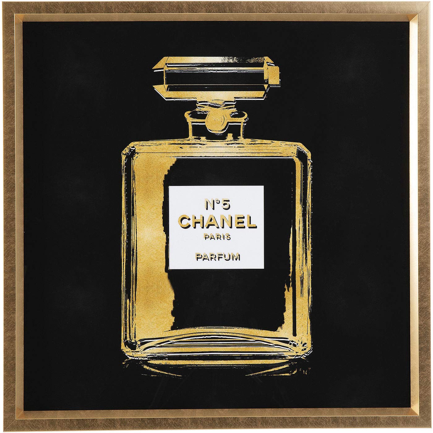 KARE フレームピクチャー CHANEL Kare Design - Picture Frame Fragrance 80 x 80 cm: Buy Online at
