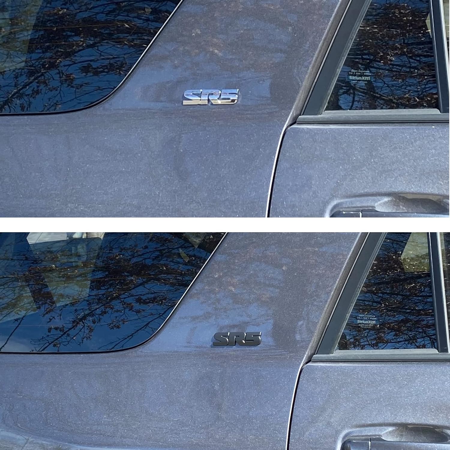 Blackout Emblem Overlays Compatible with 4Runner 2010-2019 2020 2021 2022 2023 2024 2025 2026 4 Runner ABS Plastic Badge Overlay 241018 with Strong Adhesive Matte Black 11Pcs