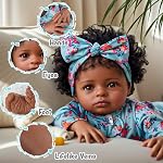 BABESIDE Realistic Newborn Baby Dolls 18 Inch Realistic Newborn Baby Dolls with Clothes and Toy Gift for Kids 3+