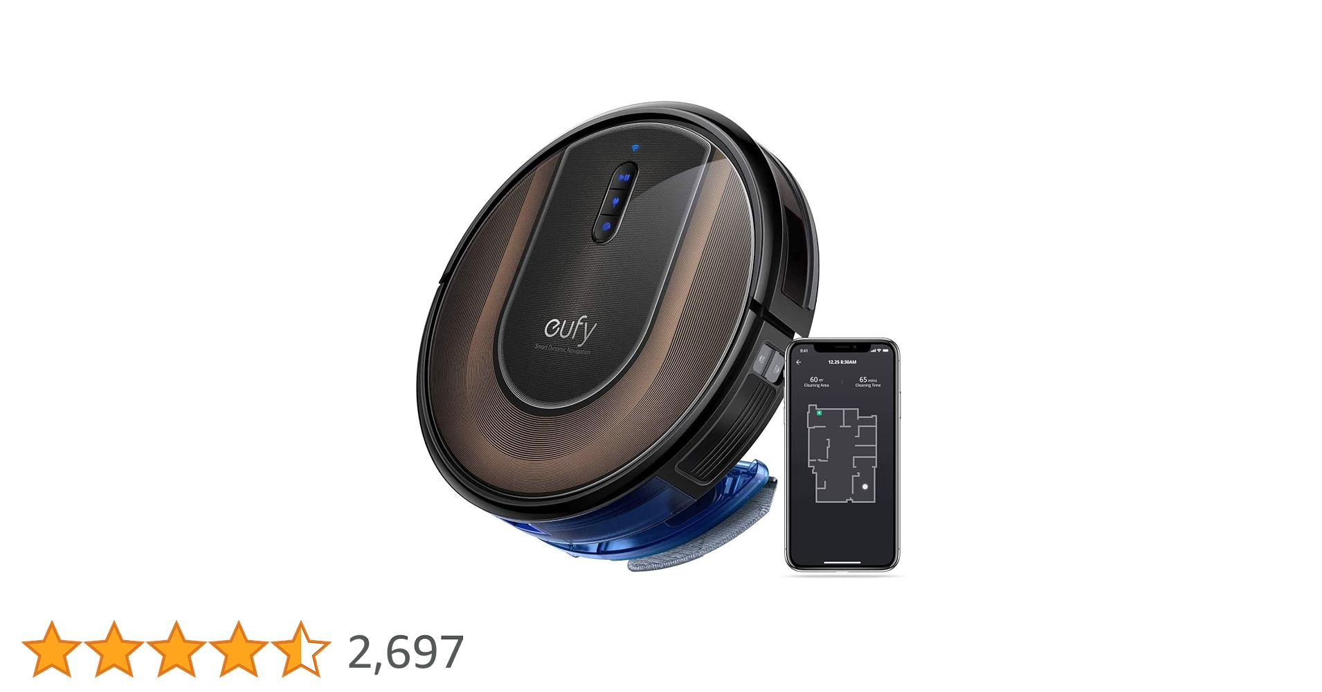 Amazon | Anker Eufy (ユーフィ) RoboVac G30 Hybrid (ロボット