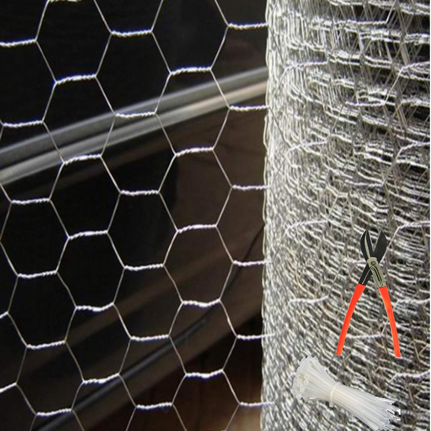 RED WIND Iron Tree Fencing Net/Bird Net Kabutar Jali HDPE 6 Months