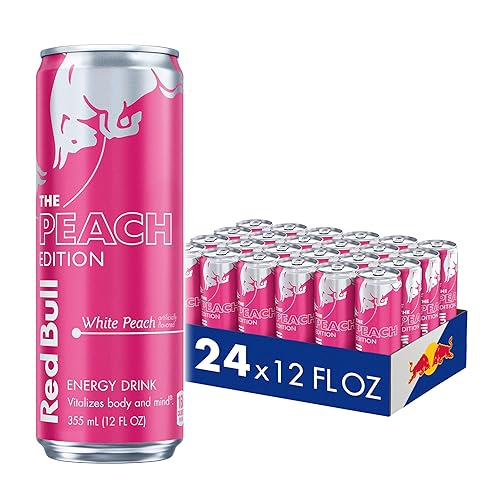 Miniatura 96 de Red Bull, Amber Edition - Bebida energizante de fresa y albaricoque, 8.4 onzas líquidas (paquete de 24)
