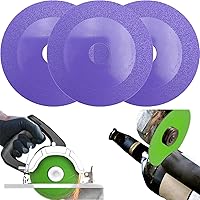 Vista 7 de Disco de corte de vidrio, rueda de sierra fina, corte de cerámica de vidrio para amoladora angular, rueda de hoja de sierra de diamante ultrafina