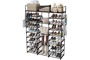 Kottwca 9-Tier Shoe Rack Organizer