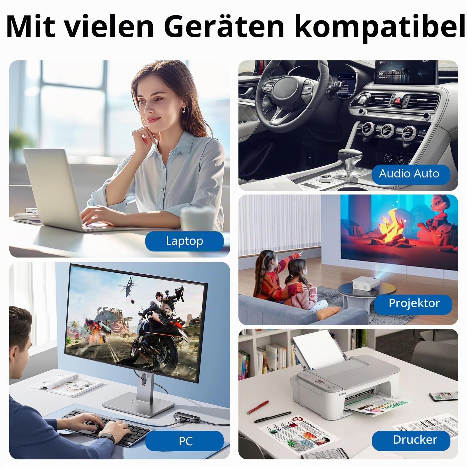 AreTop USB Stick 8GB 20 Stück, 360° drehbar USB 2.0, 20 Farben | 360° drehbarer Metall-Schutz, USB 2.0 Plug-and-Play, inklusive Lanyards, kompatibel mit PC/Laptop/Tablet/Auto/TV