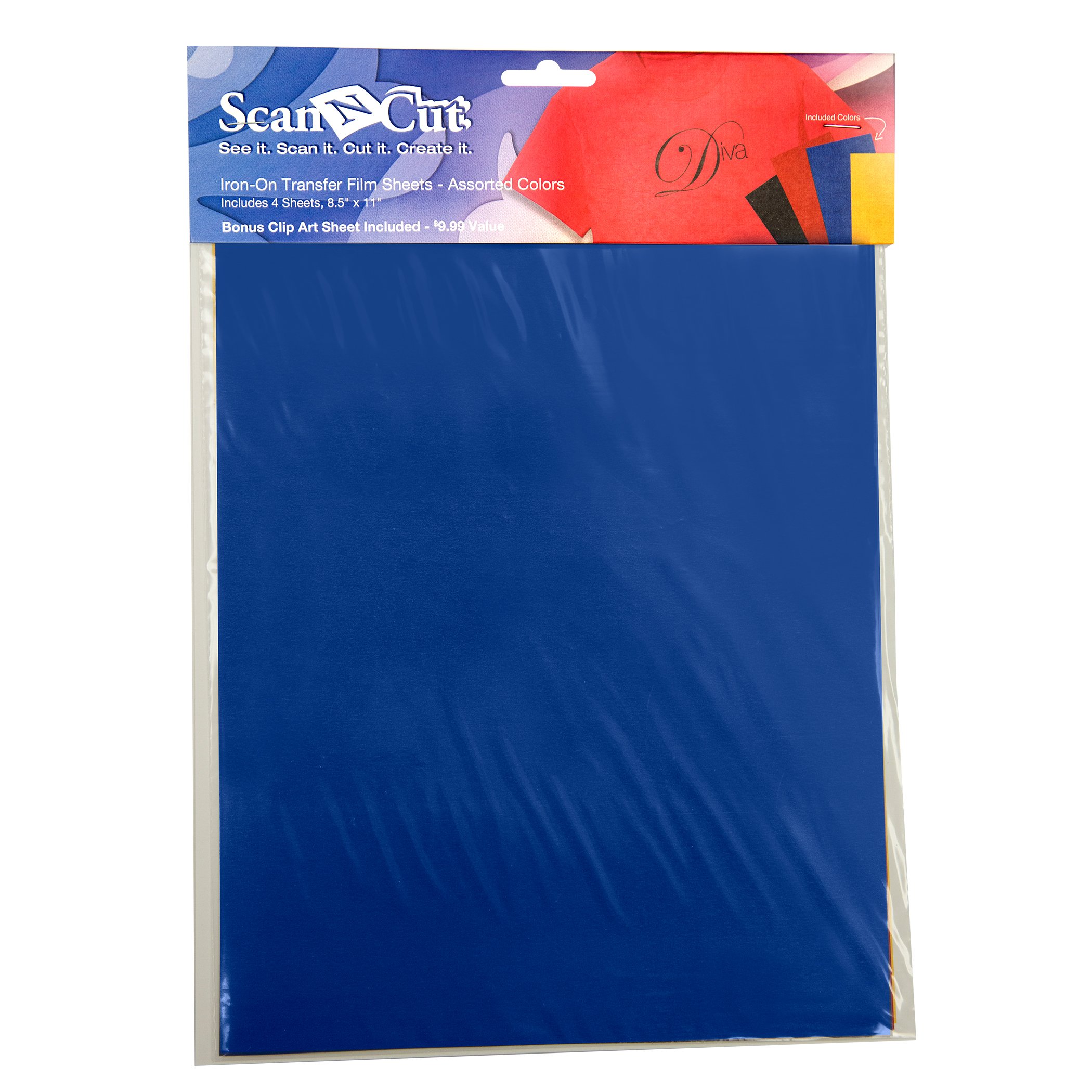 Film de transfert thermocollant Brother ScanNCut CATFM01 multicolore pour vos textiles