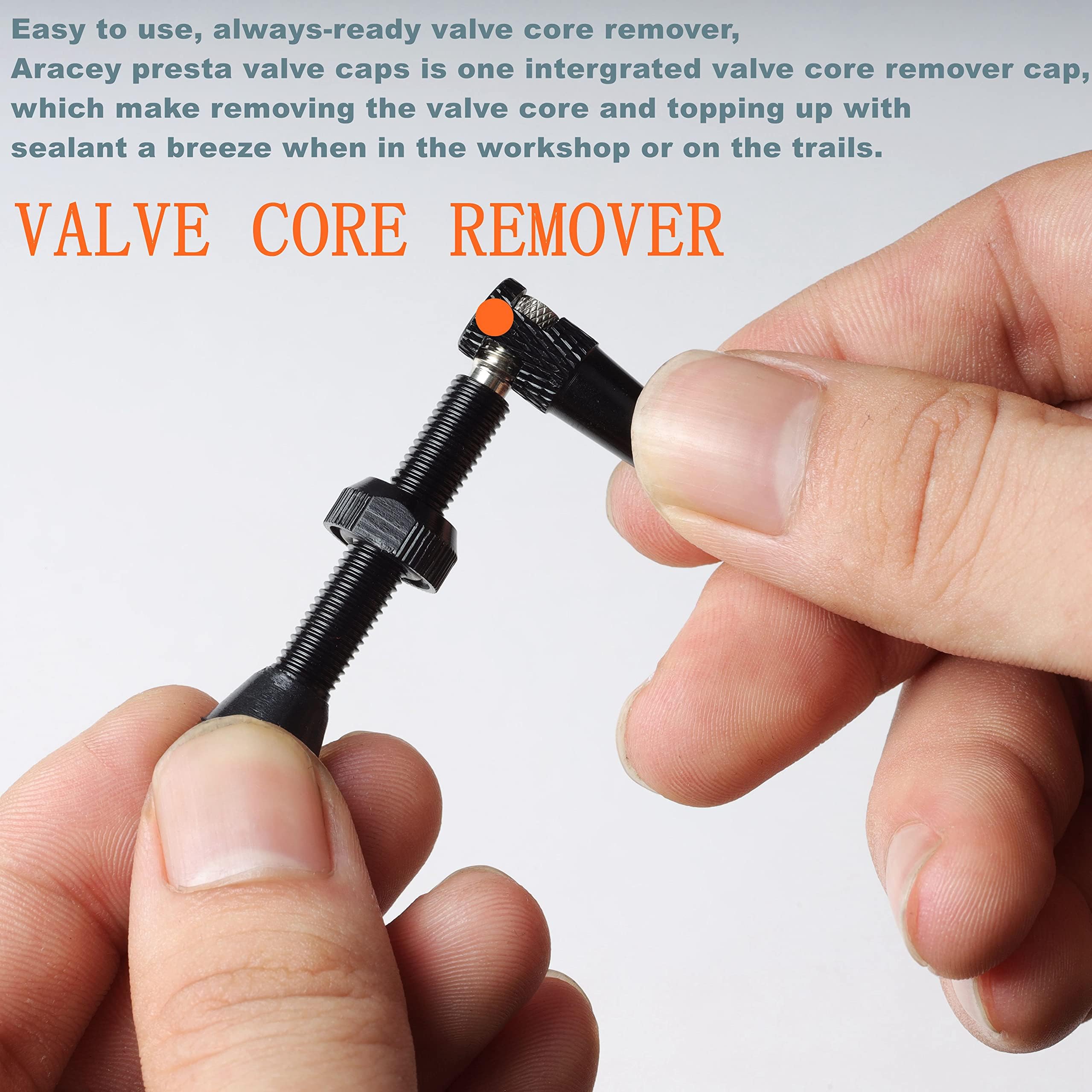 Presta Valves & Caps - Bike Tire Essentials -4