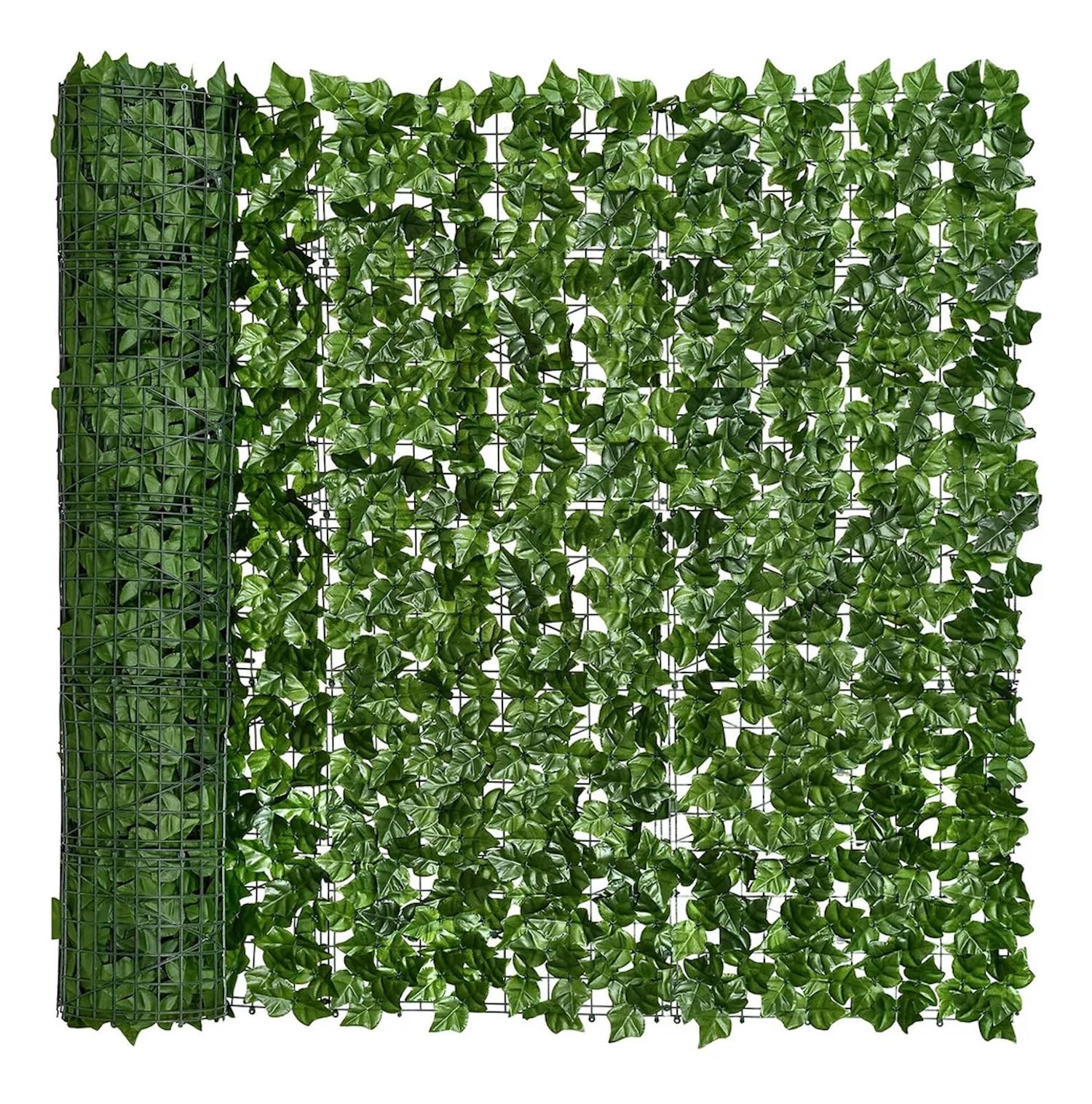 2 Unidades Seto Artificial en Rollo 3x1 m - Pantalla Verde Cerca de Privacidad para Balcón y Jardín - Valla Jardín - Planta Decorativa de Pared - Realista y Duradera
