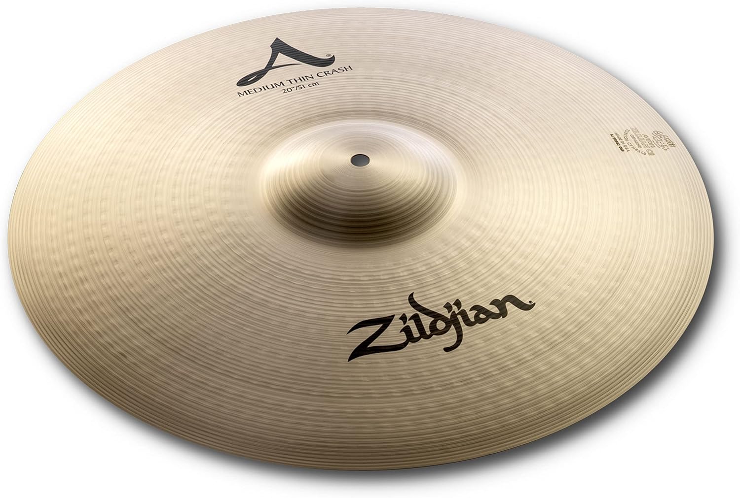 Avedis Zildjian Company A Series Medium-Thin Crash Cymbal - 20 Inches