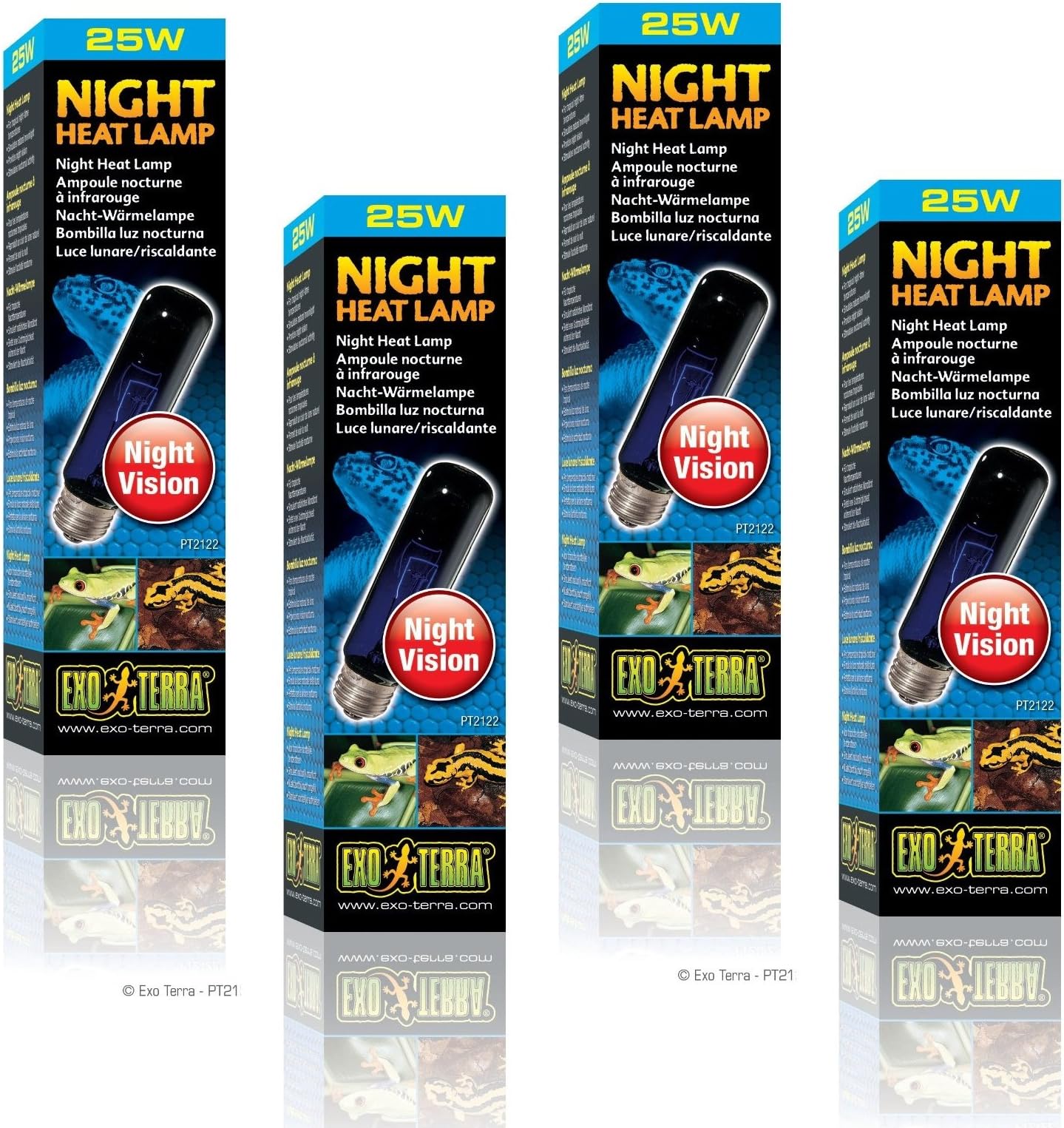 Night-Glo Moonlight Lamp, 25-Watt (4 Pack)