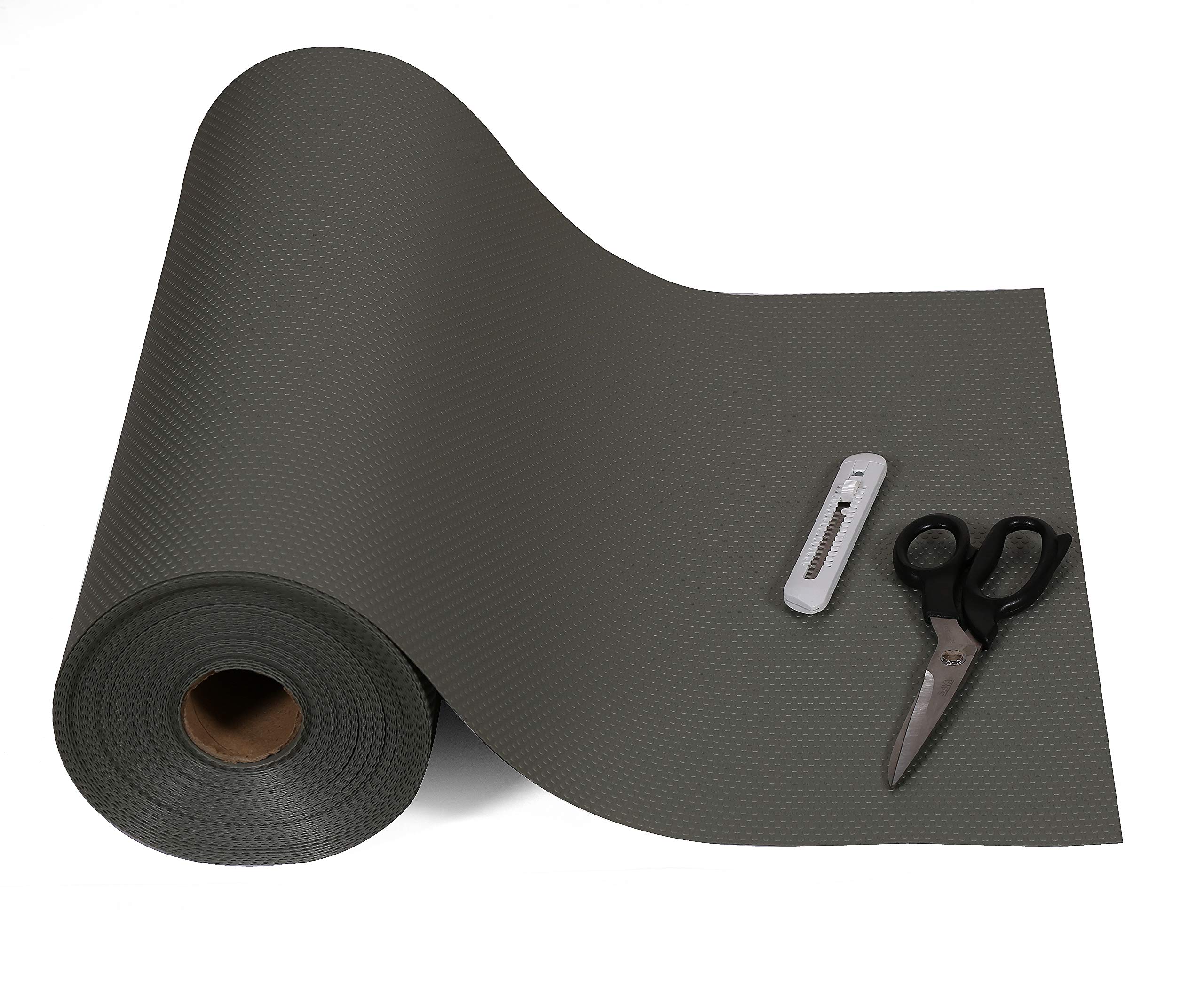 ElastPro EVA 1 Piece Set Useful and Full Length 20 Meters (2000 cm x 50 cm) Anti Slip Mat/Sheet for Fridge, Kitchen, Drawer, Shelf Liner. Rich Look, 1 mm Thick