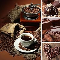 Vista 2 de Molinillo de café – Molinillo de café manual con ajuste de engranaje ajustable y rebaba cónica de cerámica, molinillo de mano para uso doméstico