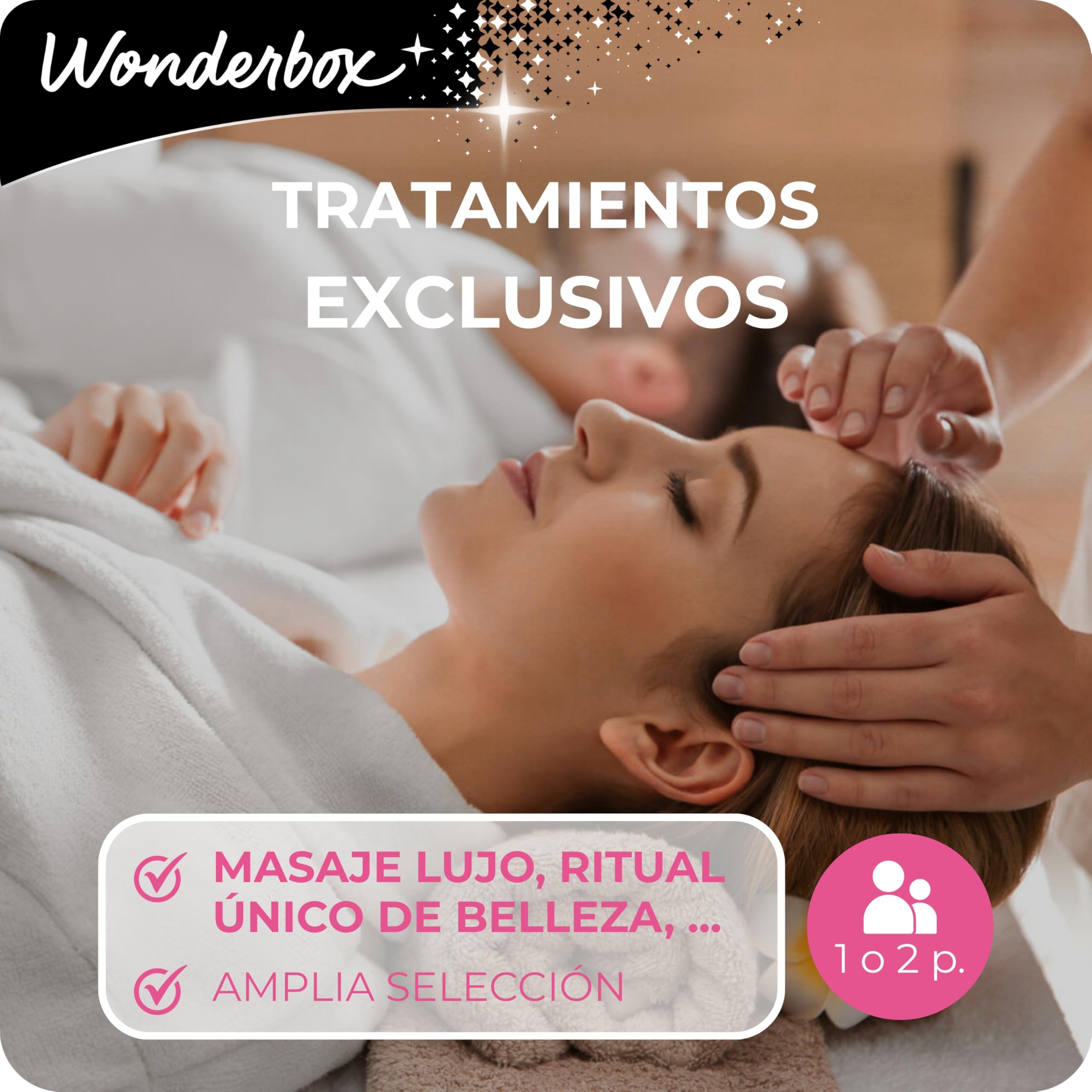 WONDERBOX Caja Regalo -TRATAMIENTOS EXCLUSIVOS- 6.000 experiencias para dos personas