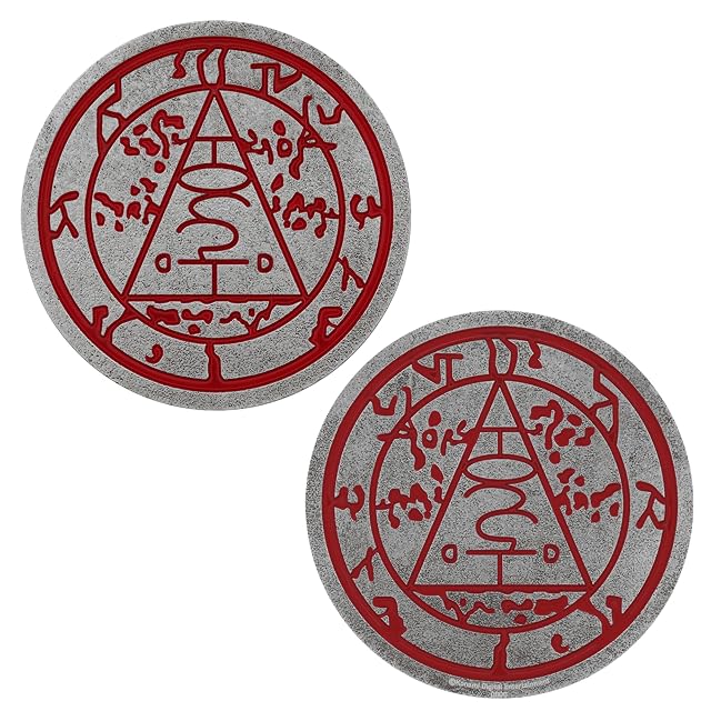 FaNaTtik Silent Hill Seal of Metatron - Medallón de metal de edición limitada