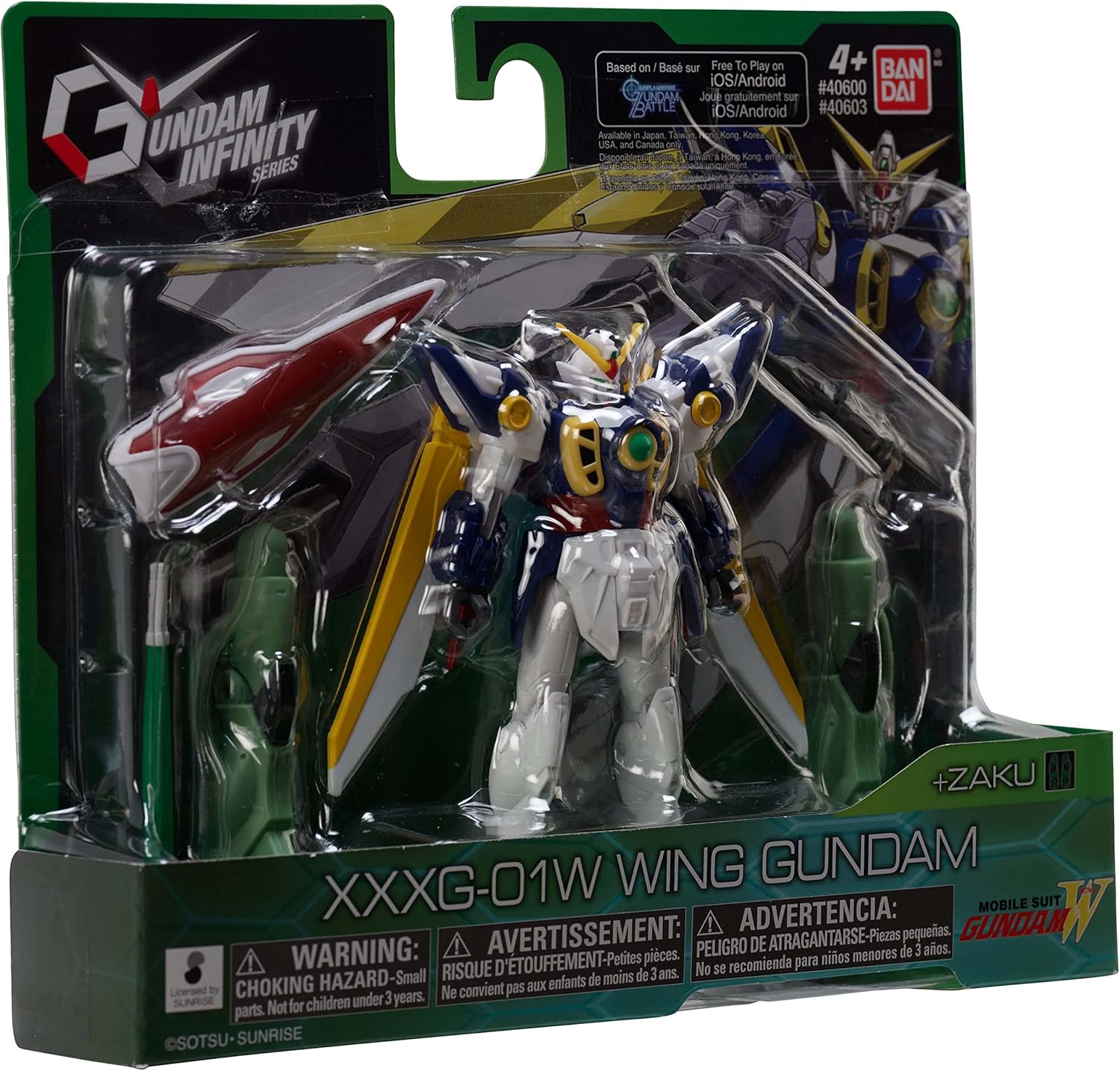 Bandai America - Gundam Infinity 4.5 Wing Gundam Action Figure