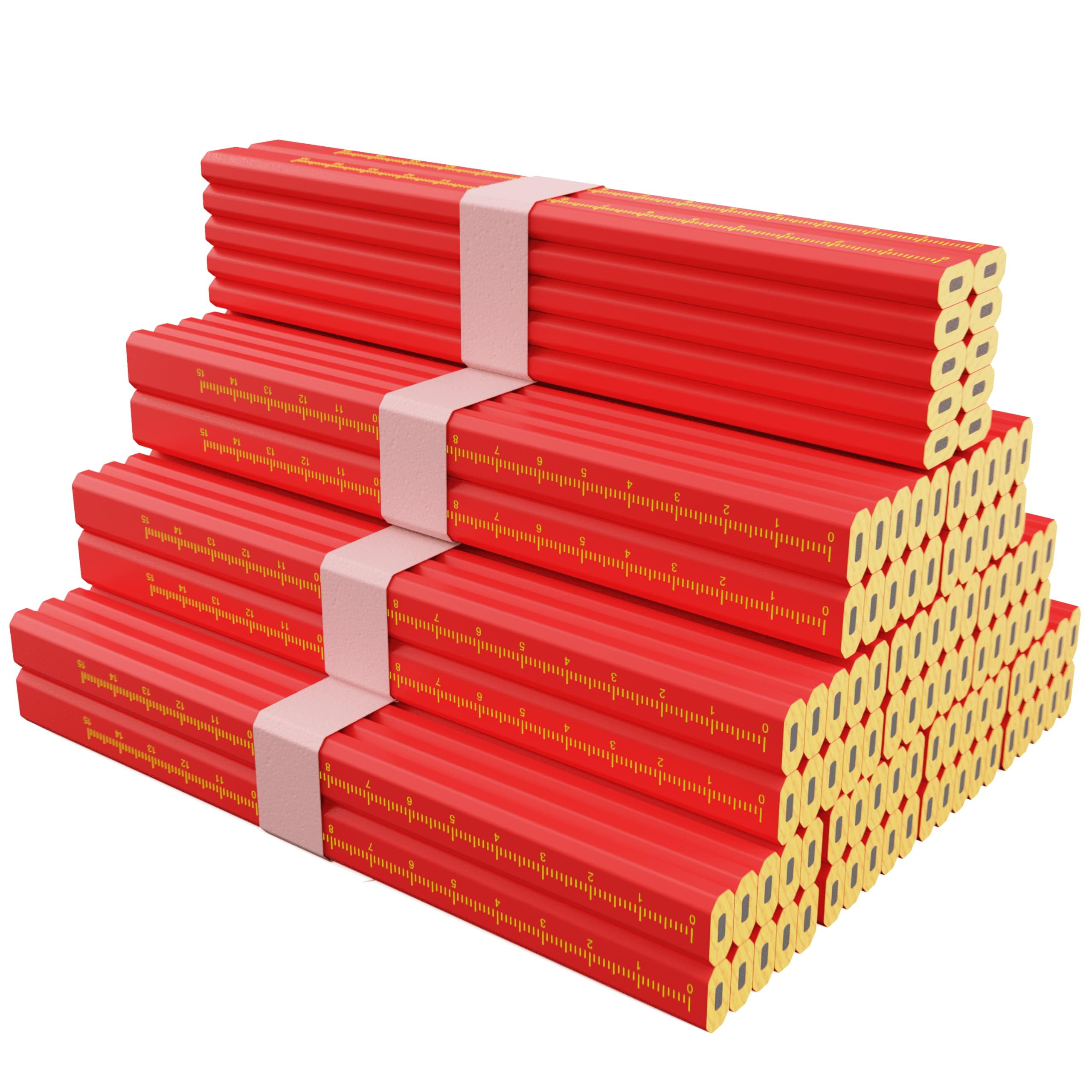 ropto Carpenters Pencil for Construction Woodworking Scriber Marking Tool (110 PCS