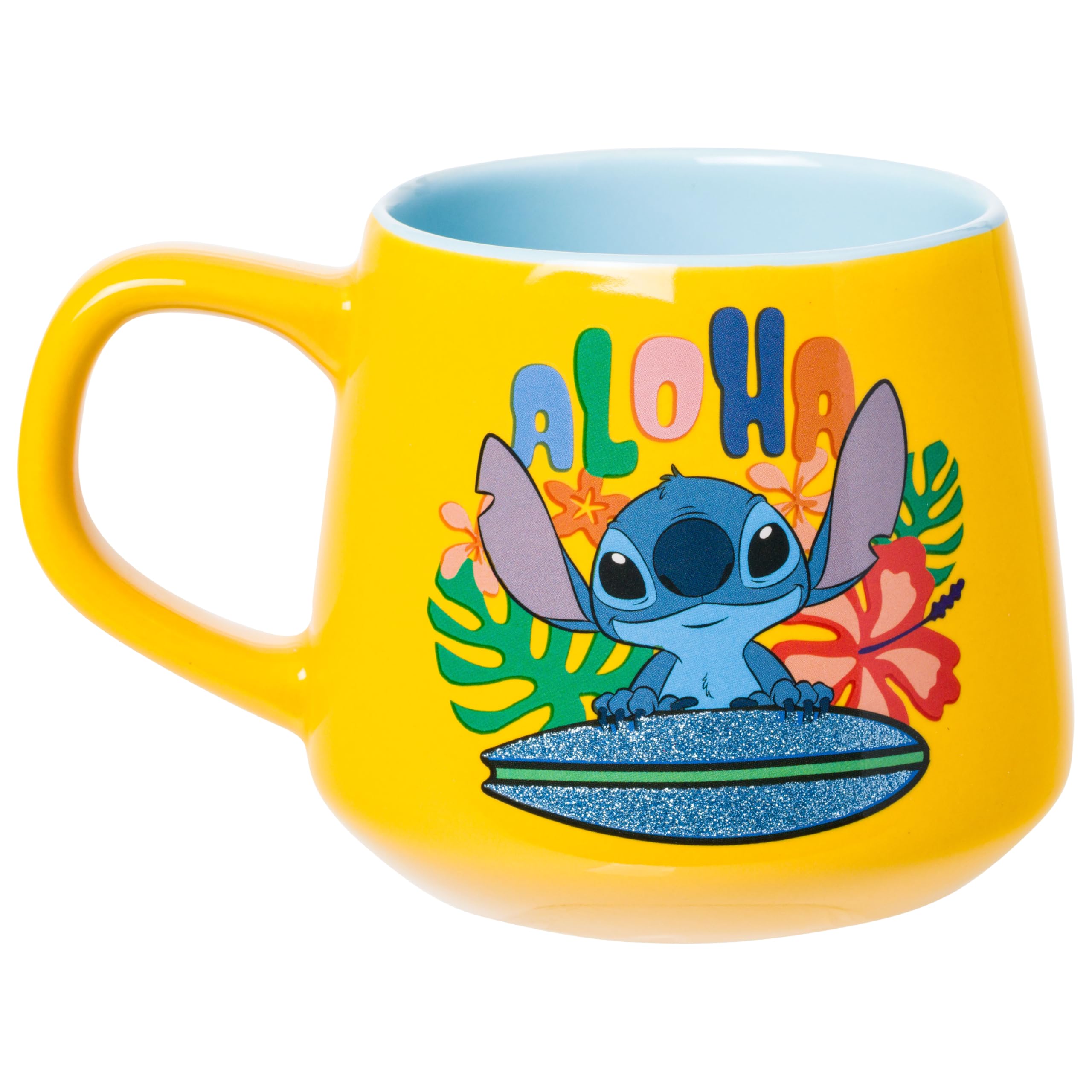 Amazon.com | Silver Buffalo Disney Lilo and Stitch Surfboard Aloha
