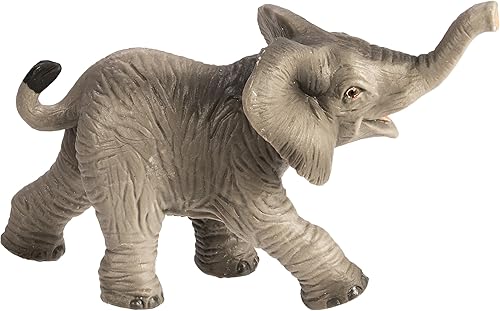 Miniatura 5 de Safari Ltd. Figura de bebé de elefante africano, figura realista de modelo de 3.5 pulgadas, juguete educativo para niños a partir de 3 años