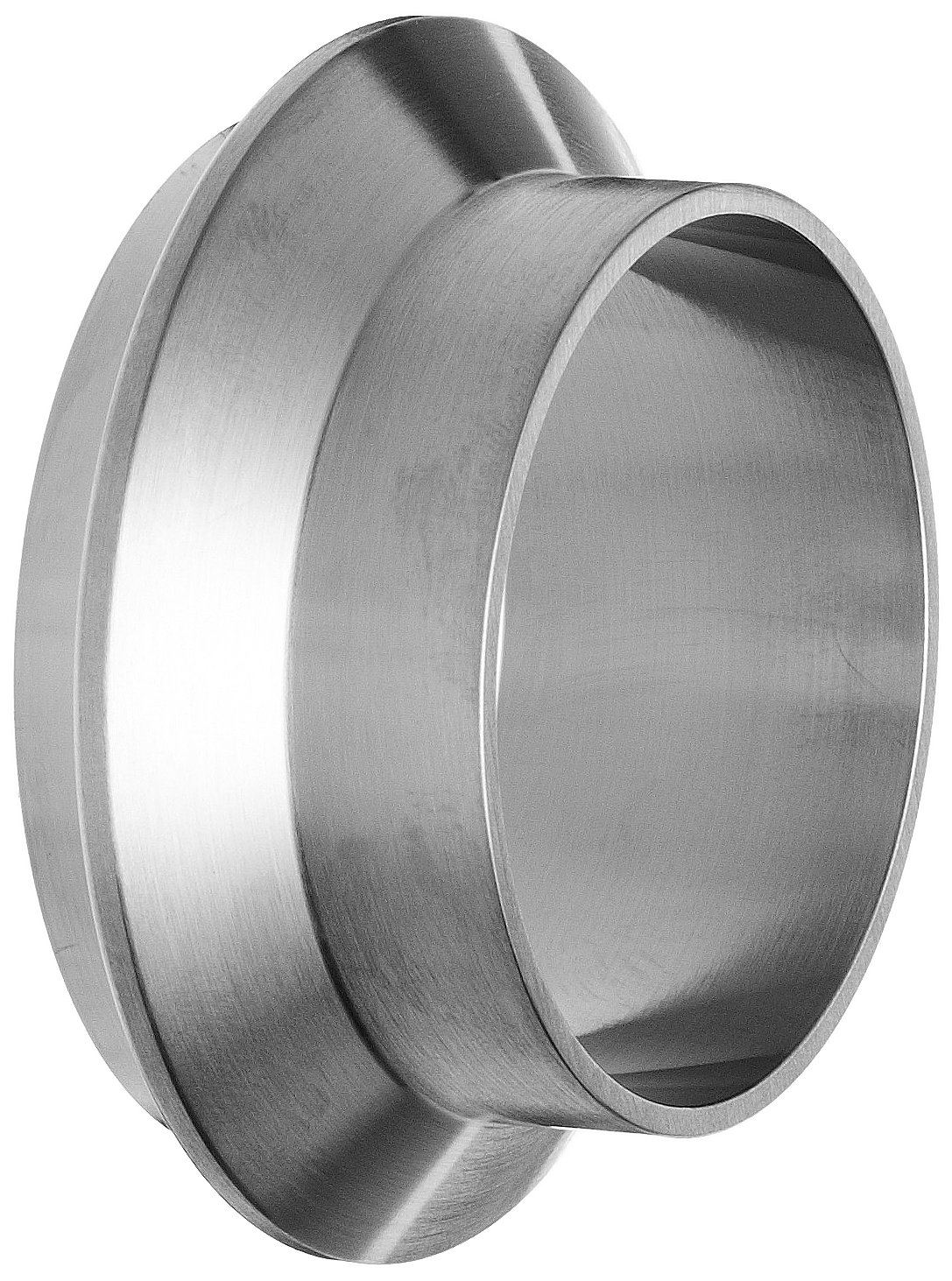 Dixon 14WI-G400 Stainless Steel 304 Sanitary Fitting, Male I-Line Short Weld Ferrule, 4" Tube OD