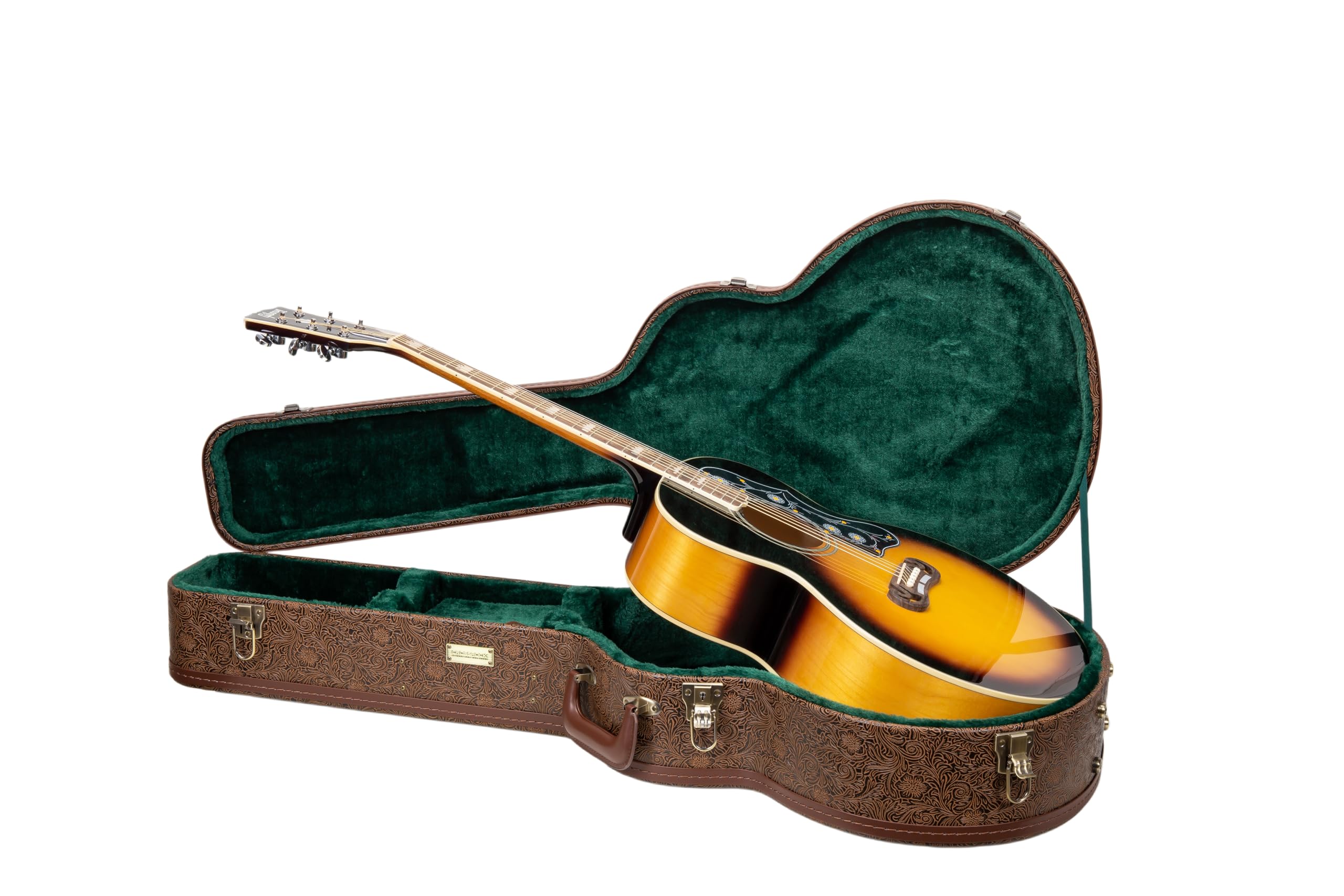 Amazon.com: Crossrock Super Jumbo Acoustic Guitar Case for Gibson